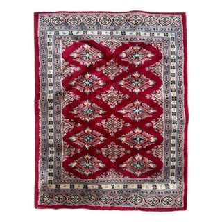 Small Vintage Pakistani Rug from Bobyrugs, 1980s For Sale