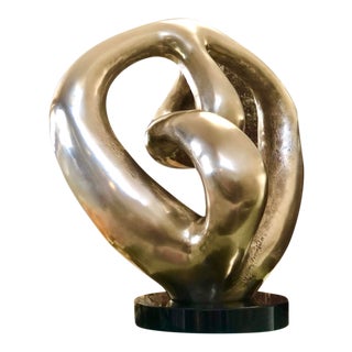 Vintage Denali Granholm Bronze Sculpture "Trailing Artubus" For Sale