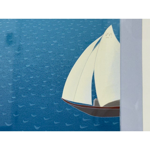 Thomas McKnight “Martha’s Vineyard” Limited Edition Serigraph For Sale In San Francisco - Image 6 of 12