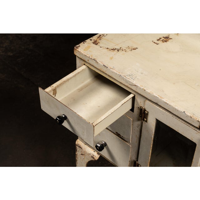 Early 20th Century Medical Sideboard Cabinet With Mirror For Sale - Image 16 of 18