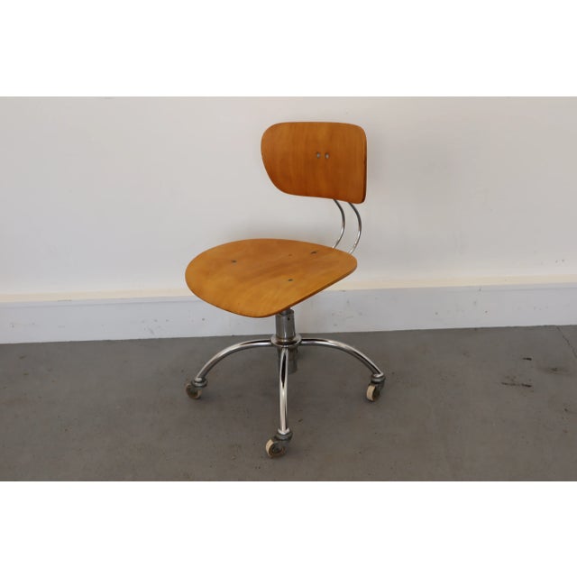 Mid-Century Swivel Chair from Bohler, 1950s For Sale - Image 13 of 13
