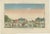 This hand-colored optical view, titled "Vue Perspective du Canal de Delft à la Haye Ville de Hollande," was created in the...
