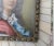 Paint 19th Century Pair of French Framed Miniature Watercolor Portraits For Sale - Image 7 of 11