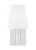 Transitional Thomas O'Brien by Visual Comfort Studio Beckham Classic Square Sconce, Silver For Sale - Image 3 of 3