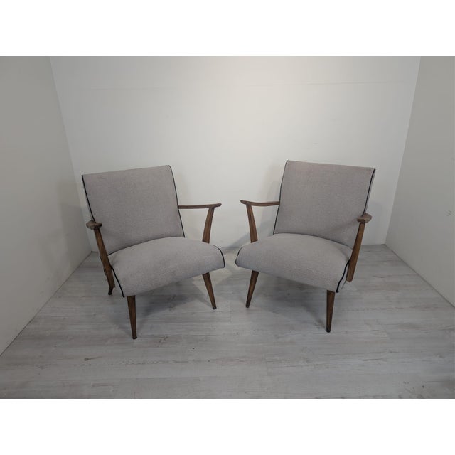 Wood Mid-Century Modern Scandinavian Lounge Chair For Sale - Image 7 of 18