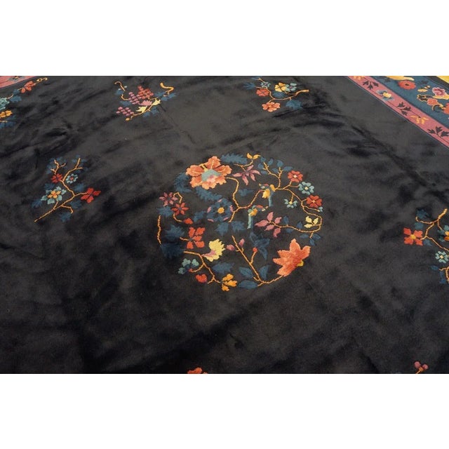 Early 20th Century Chinese Peking Carpet ( 8'9'' x 11'1" - 266 x 338 ) For Sale - Image 12 of 12
