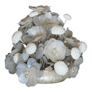 Unusual Shell Flower Arrangement