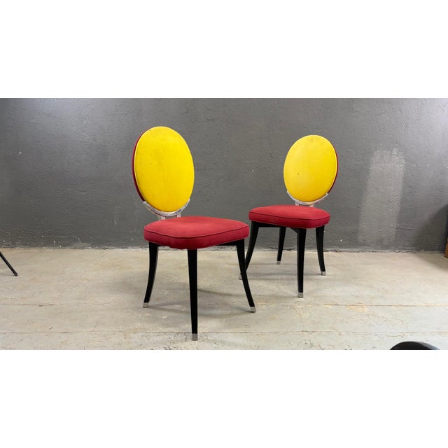 Bentwood Chairs with Vienna Straw Seat by Thonet for Herbatschek, Poland, 1960s, Set of 2 For Sale - Image 12 of 17