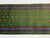 Green Tribal Geometric Hallway Runner Rug With Turquoise Border, 2'9" X 15'10" For Sale - Image 6 of 12
