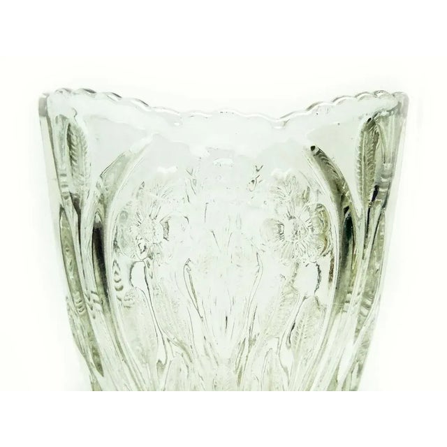 Art Deco Vase from Hortensja Glassworks, Poland, 1950s For Sale - Image 4 of 9