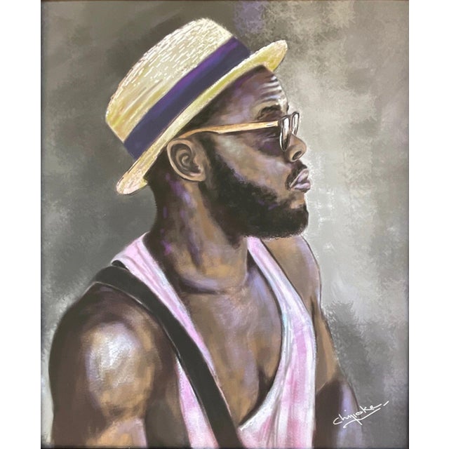 Dapper, Giclee on Canvas by Chiijoke For Sale - Image 4 of 4