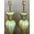 Vintage Italian Murano Glass Lamps With Lucite Plinths For Sale - Image 12 of 13