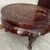 Asian Round Wooden Coffee Table For Sale - Image 3 of 6