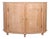 Swedish Bowfront Buffet in Pine For Sale