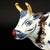 Mid 18th Century Dutch Delft Polychrome Model of a Cow Milking Group For Sale - Image 5 of 11