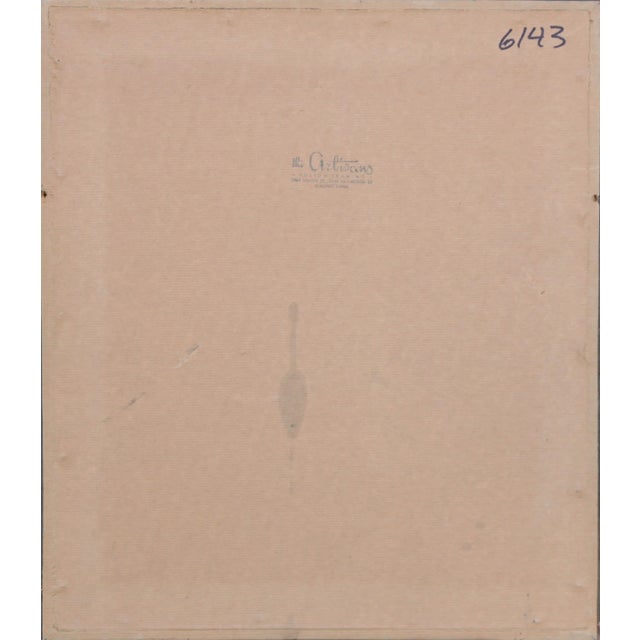 San Francisco Figurative Movement Nude Study Oil on Linen 1950s For Sale - Image 4 of 5