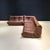 French Togo Living Room Set in Brown Leather by Michel Ducaroy for Ligne Roset, Set of 3 For Sale - Image 7 of 17