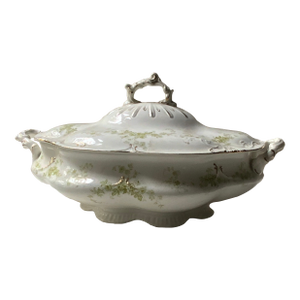 Exquisite 1920s Alfred Meakin English Country House Covered Tureen