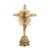 Portuguese Artist, Sacred Crucifix, 19th Century, Polychrome and Gilded Wood For Sale - Image 6 of 6