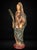 Spanish Artist, Figure of Saint Catherine, 18th Century, Polychrome Wood For Sale - Image 6 of 9