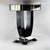 Art Deco Round Mirrored Bar Table in Black Painted Wood, 1930s For Sale - Image 3 of 18