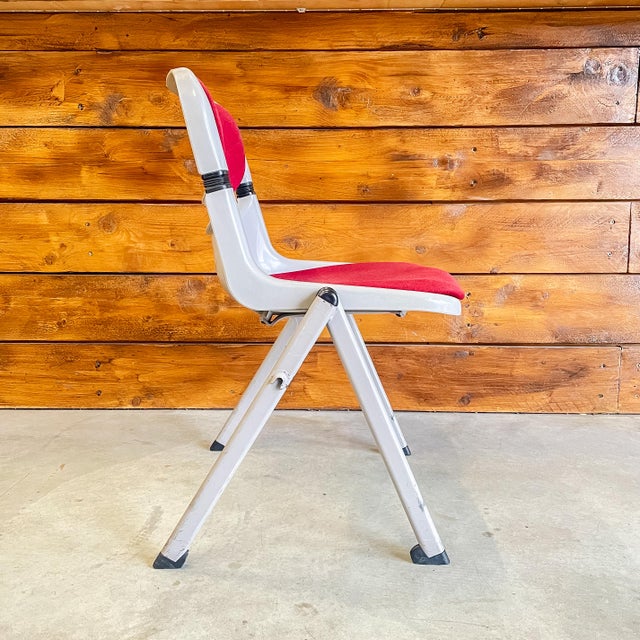 Gray Set of Vintage Dorsal Chairs by Emilio Ambasz & Giancarlo Piretti for Openark, 1990s0 For Sale - Image 8 of 14