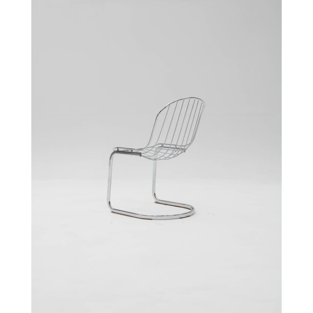 Silver Tubular Chairs by Gastone Rinaldi, 1970s, Set of 6 For Sale - Image 8 of 10