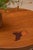Brown French Elmwood Centre Table with Decorative Marquetry, 1960s For Sale - Image 8 of 17