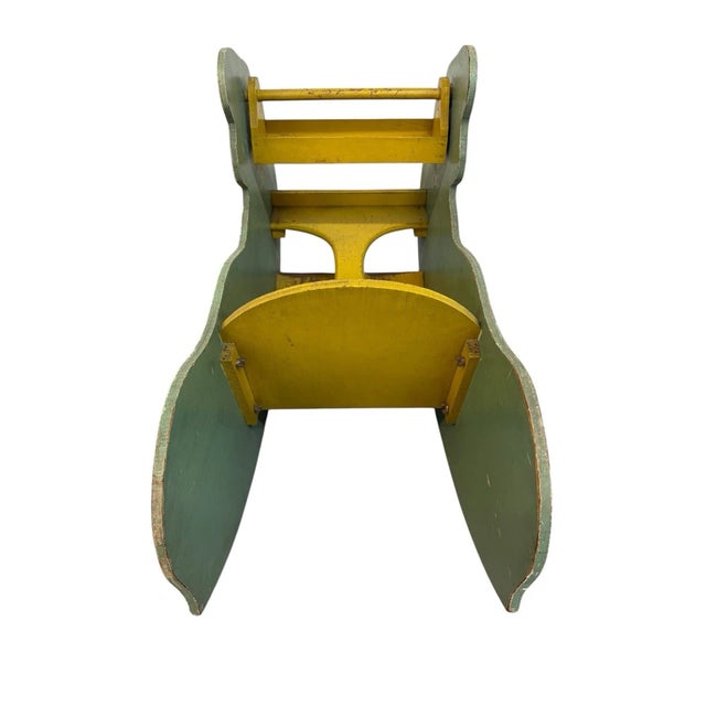 Antique Walt Disney Donald Duck Rocker - Rare! For Sale - Image 4 of 8
