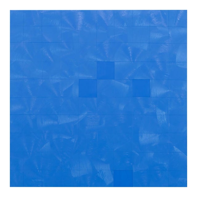 Contemporary Abstract Oil Paint on Cast Acrylic "Dissonance I" by Tom Henderson For Sale