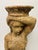 Antique Carved Wood Female Caryatid Holding Vessel on Her Head For Sale - Image 4 of 15