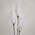 Tripod Floor Lamp with Opaline Glass and Brass, 1950s For Sale - Image 4 of 18
