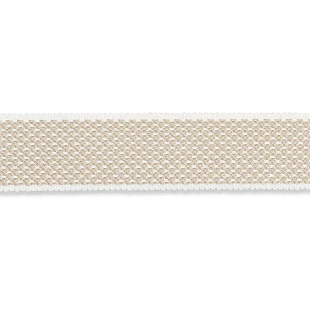 Straightforward and sophisticated, this handsome cotton tape has a subtle woven pattern that adds a polish and dimension...