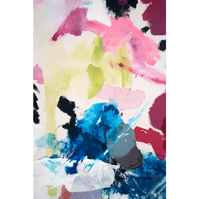 Kyong Lee Contemporary Abstract Acrylic on Canvas "Perfect Coincidence 47" by Kyong Lee For Sale - Image 4 of 5