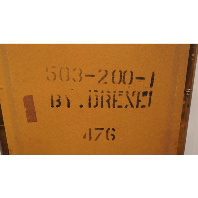 Wood Drexel Heritage Vercelli Collection Italian Provincial 23" Dresser / Wall Mirror 503-200 For Sale - Image 7 of 7