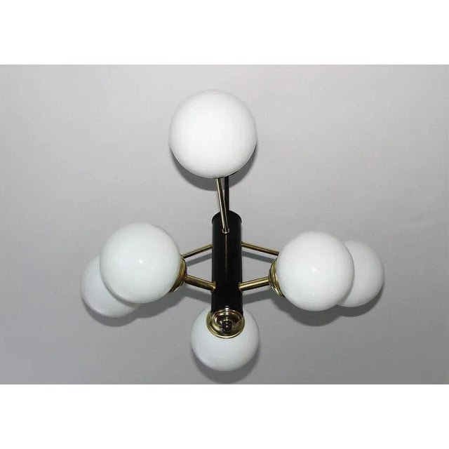Modernist Chandelier, 1970s For Sale - Image 10 of 13