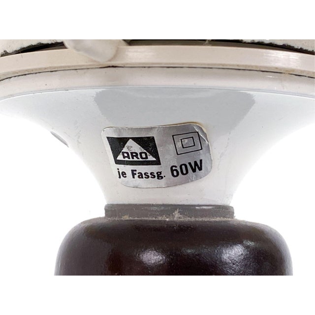 1970s Vintage German Ceramic Table Lamp, C. 1970's For Sale - Image 5 of 6