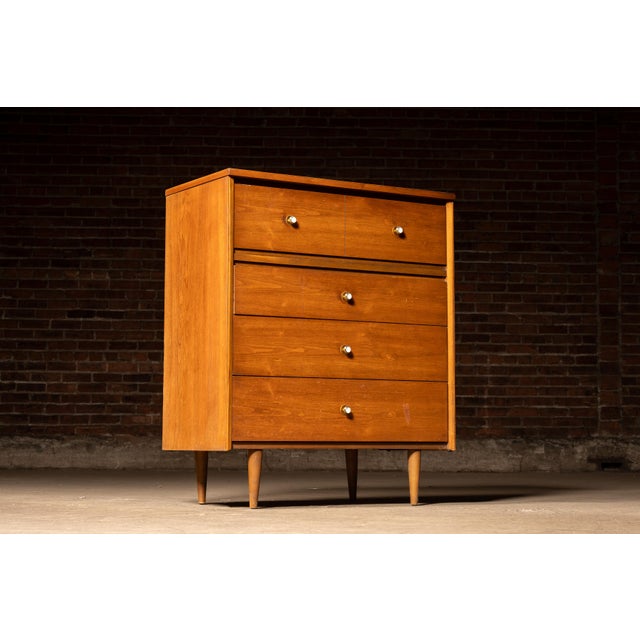 Mid-Century Modern Sears Harmony House Mid Century Tall Dresser For Sale - Image 3 of 12