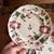 A Very Nice Set of 7 of Antique Staffordshire Early Adam’s Rose Plates, Circa 1830 Most likely made by William Adams &...