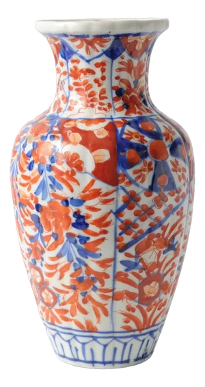 Antique Japanese Imari Porcelain Vase, 1890s