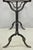 Antique French Victorian Cast Iron Pastry Table Base Marble Top Console Table For Sale - Image 4 of 18