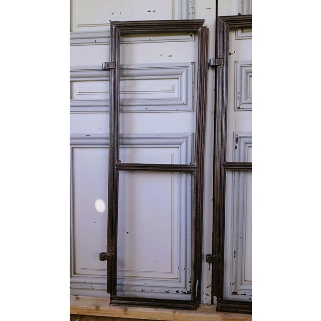 Antique Castle Stained-Glass Window, Set of 3 For Sale - Image 4 of 8