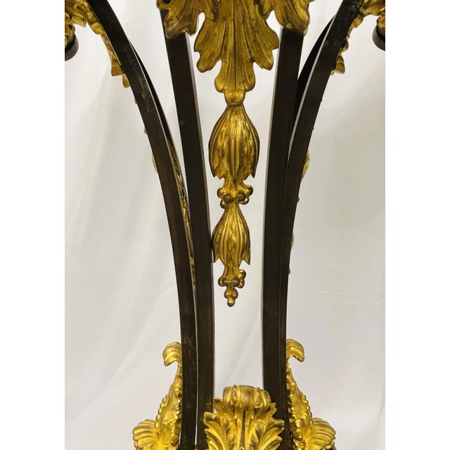 Neoclassical Style Console Table, Refinished, Bronze, Celebrity Provenance For Sale - Image 11 of 13