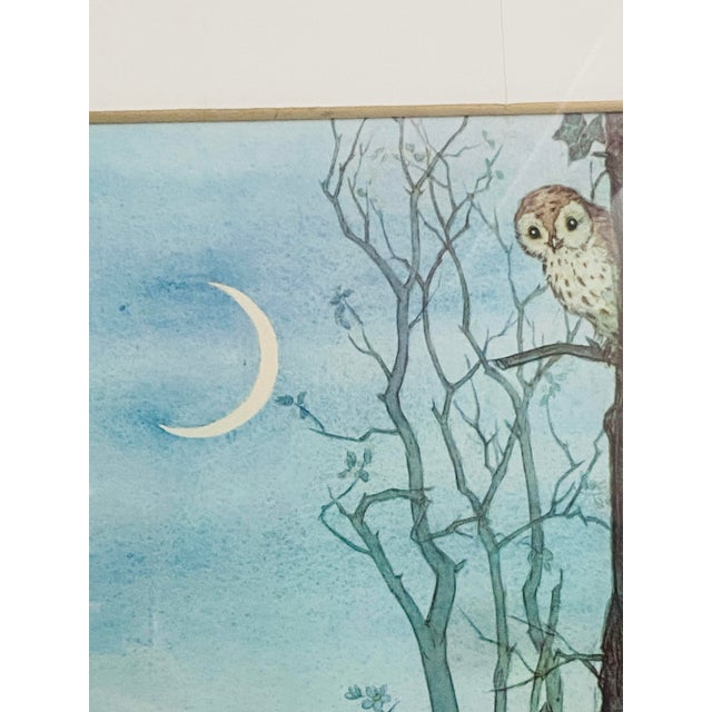 Wood Trowbridge Bunnies and Fairies Print For Sale - Image 7 of 11