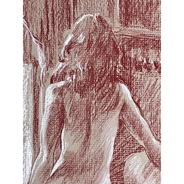 Standing Nude Female Maria Drawing by Andrew Moreno For Sale In New York - Image 6 of 7