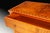 2020s Handcrafted Italian Burl Wood Chest With Checkerboard Inlay For Sale - Image 5 of 5