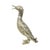 Silver-Colored Duck Sculpture in the style of Mauro Manetti, 1970s For Sale - Image 4 of 11