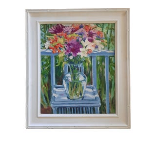 Beth Downey Floral Still Life Painting For Sale