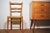 Table, Chairs & Sideboard in Wood, 1940s, Set of 9 For Sale - Image 12 of 18