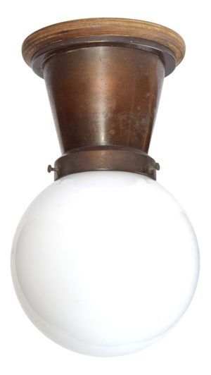 Art Nouveau Ceiling Lamp, 1890s